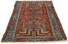 3 x 4 Antique Persian Karaja Heriz Rug 73317