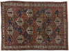 8 x 10 Antique Persian Bakhtiari Rug 73322