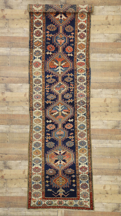 3 x 13 Antique Heriz Rug 73323
