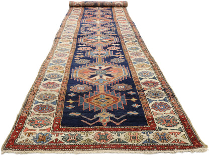 3 x 13 Antique Heriz Rug 73323