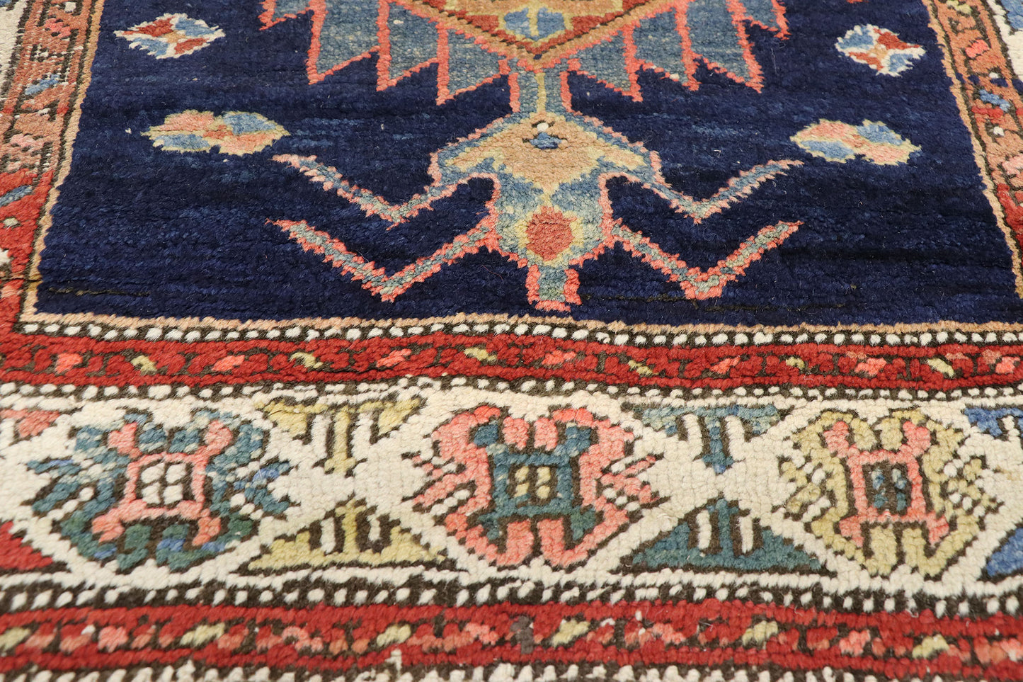 3 x 13 Antique Heriz Rug 73323