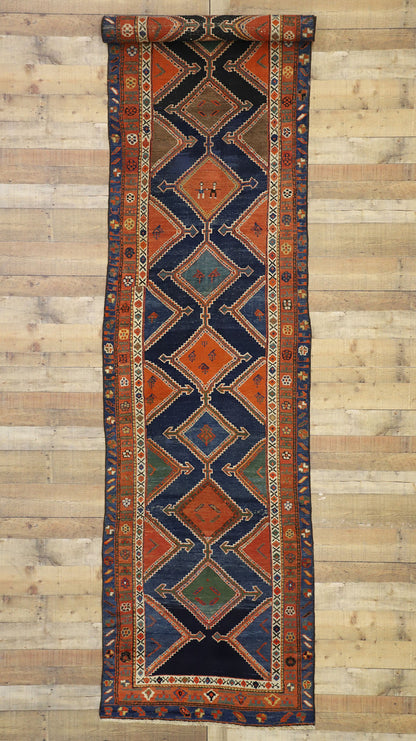 3 x 16 Antique Hamadan Rug 73325