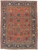 9 x 12 Antique Persian Mahal Rug 73340