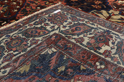 10 x 16 Antique Persian Bakhtiari Rug 73345
