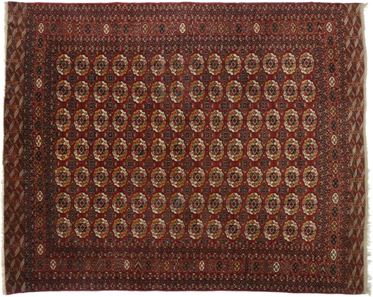 10 x 13 Antique Turkoman Tekke Rug 73357