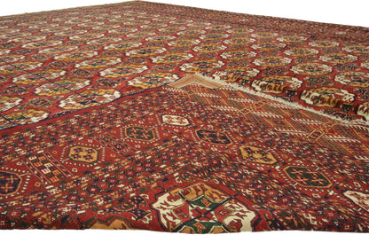 10 x 13 Antique Turkoman Tekke Rug 73357