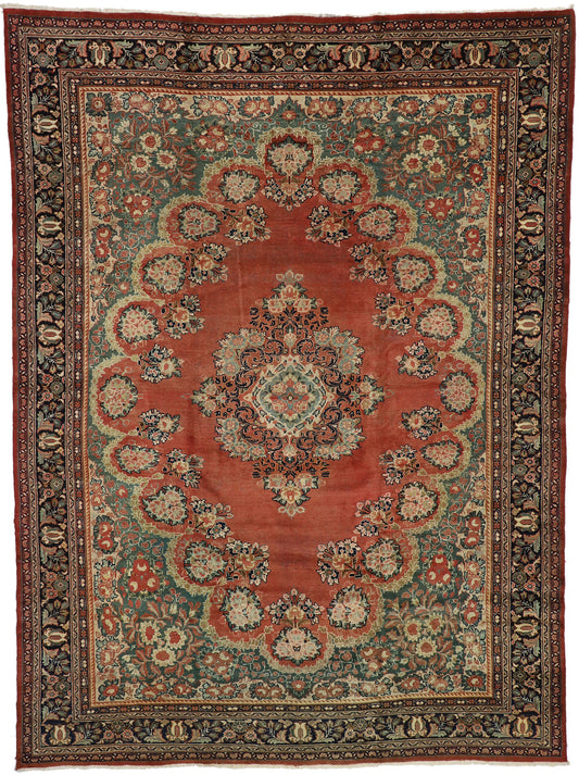 11 x 15 Antique Persian Mahal Rug 73370