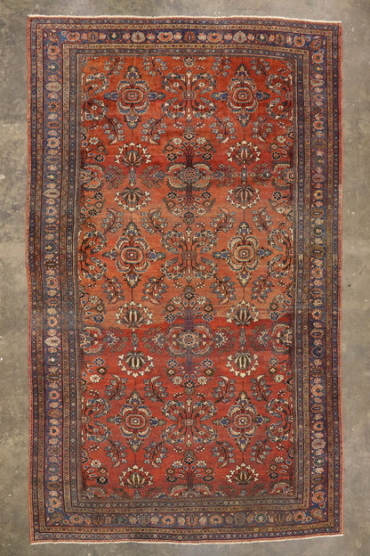 10 x 18 Antique Persian Mahal Rug 73381