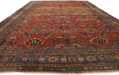 10 x 18 Antique Persian Mahal Rug 73381