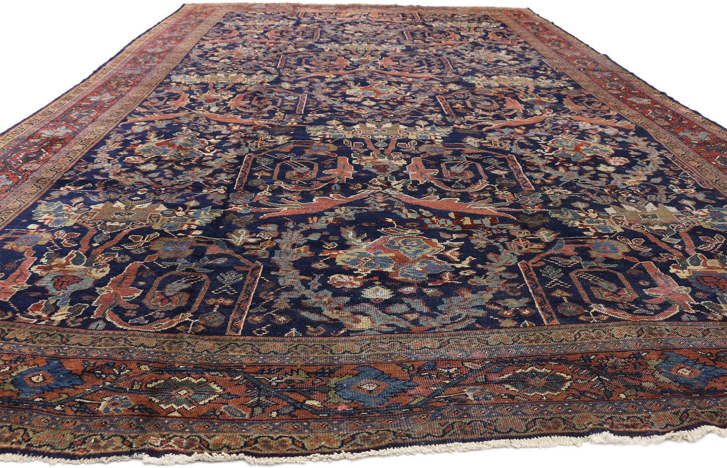 10 x 17 Antique Mahal Rug 73384
