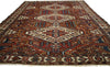 7 x 10 Antique Persian Bakhtiari Rug 73391