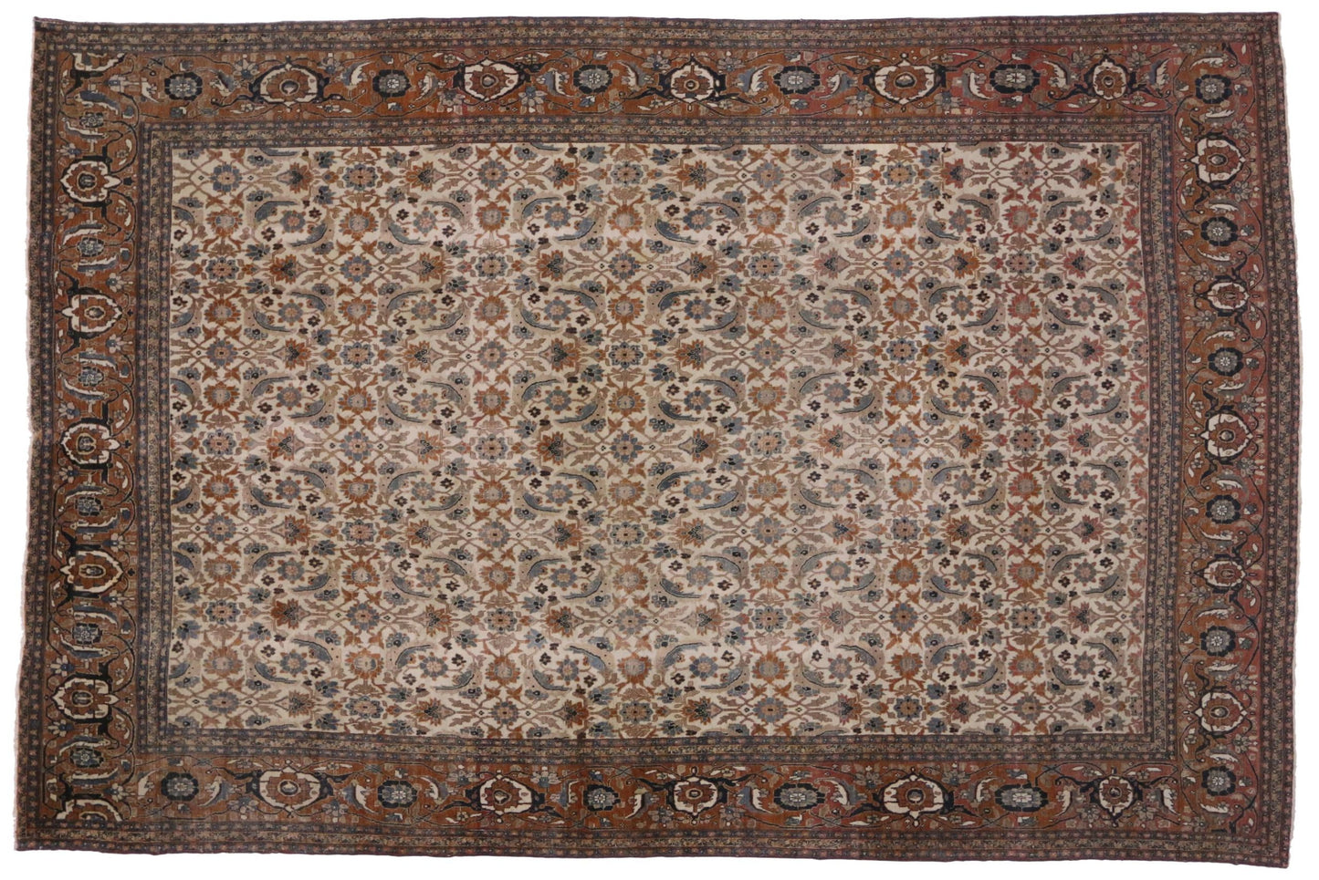 10 x 15 Antique Tabriz Rug 73400