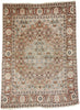 4 x 5 Antique Persian Tabriz Rug 73403
