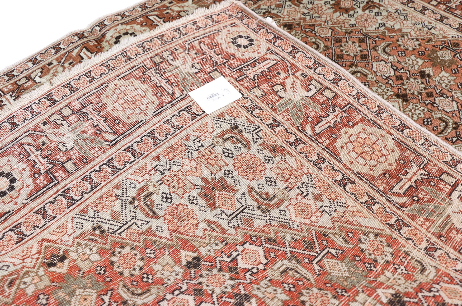 4 x 5 Antique Persian Tabriz Rug 73403