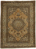 4 x 5 Antique Persian Tabriz Rug 73430
