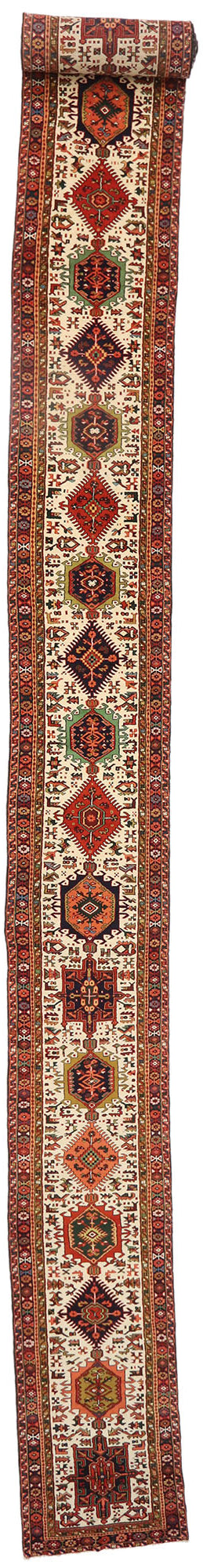 2 x 35 Vintage Heriz Rug 73459