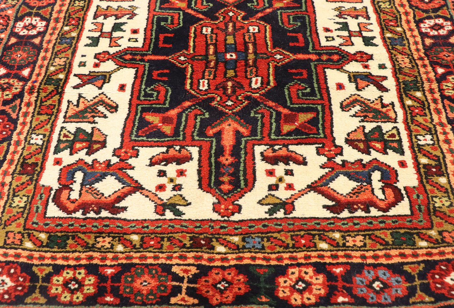 2 x 35 Vintage Heriz Rug 73459