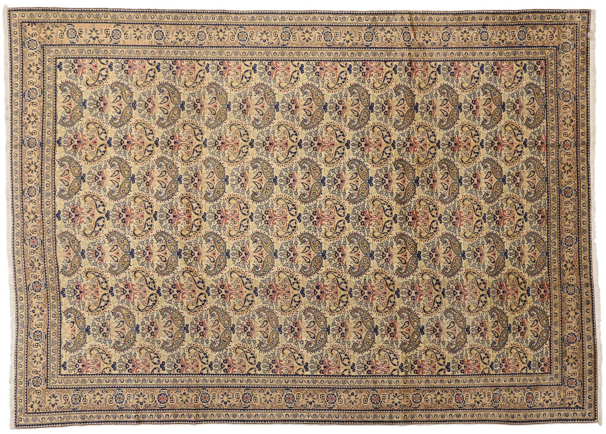 8 x 12 Vintage Turkish Sivas Rug 73476
