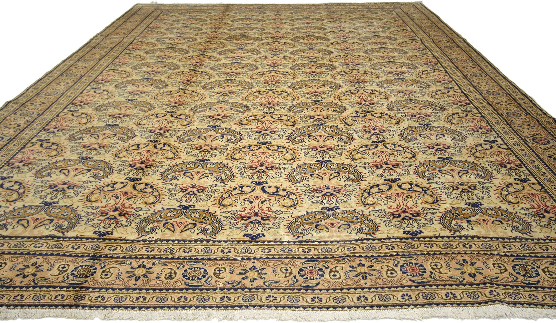 8 x 12 Vintage Turkish Sivas Rug 73476