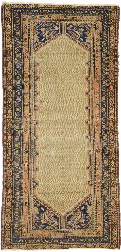 3 x 6 Antique Persian Malayer Rug 73481