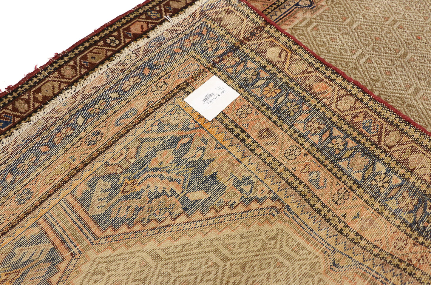 3 x 6 Antique Persian Malayer Rug 73481