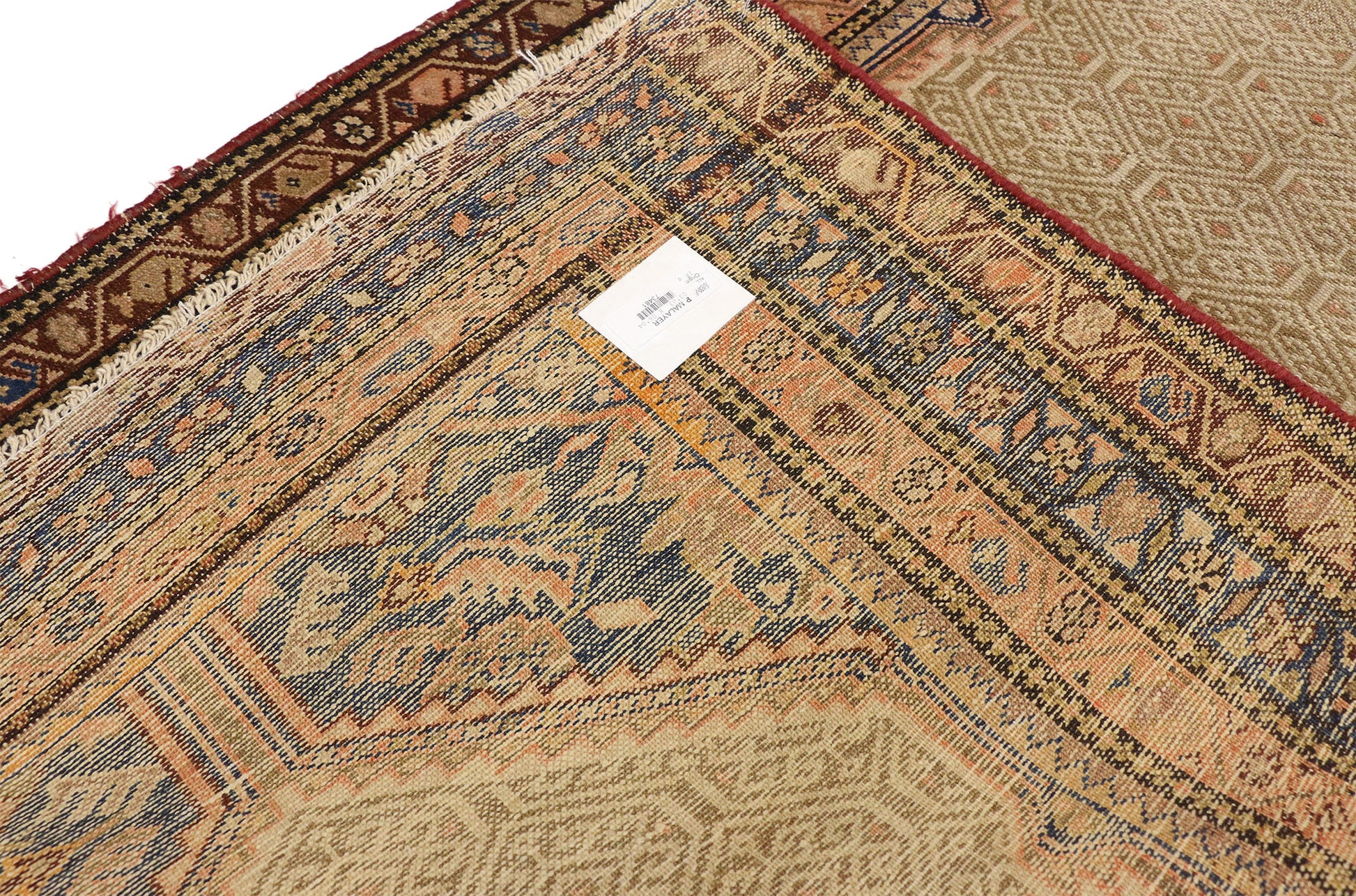 3 x 6 Antique Persian Malayer Rug 73481