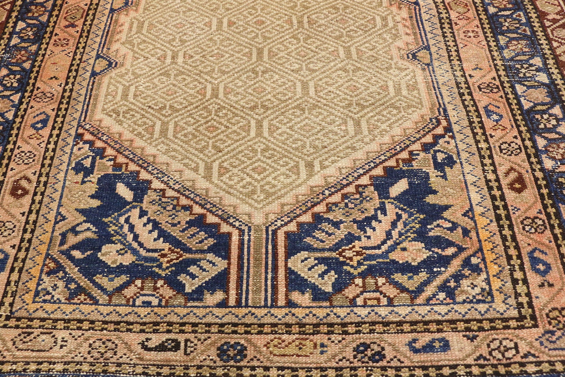 3 x 6 Antique Persian Malayer Rug 73481