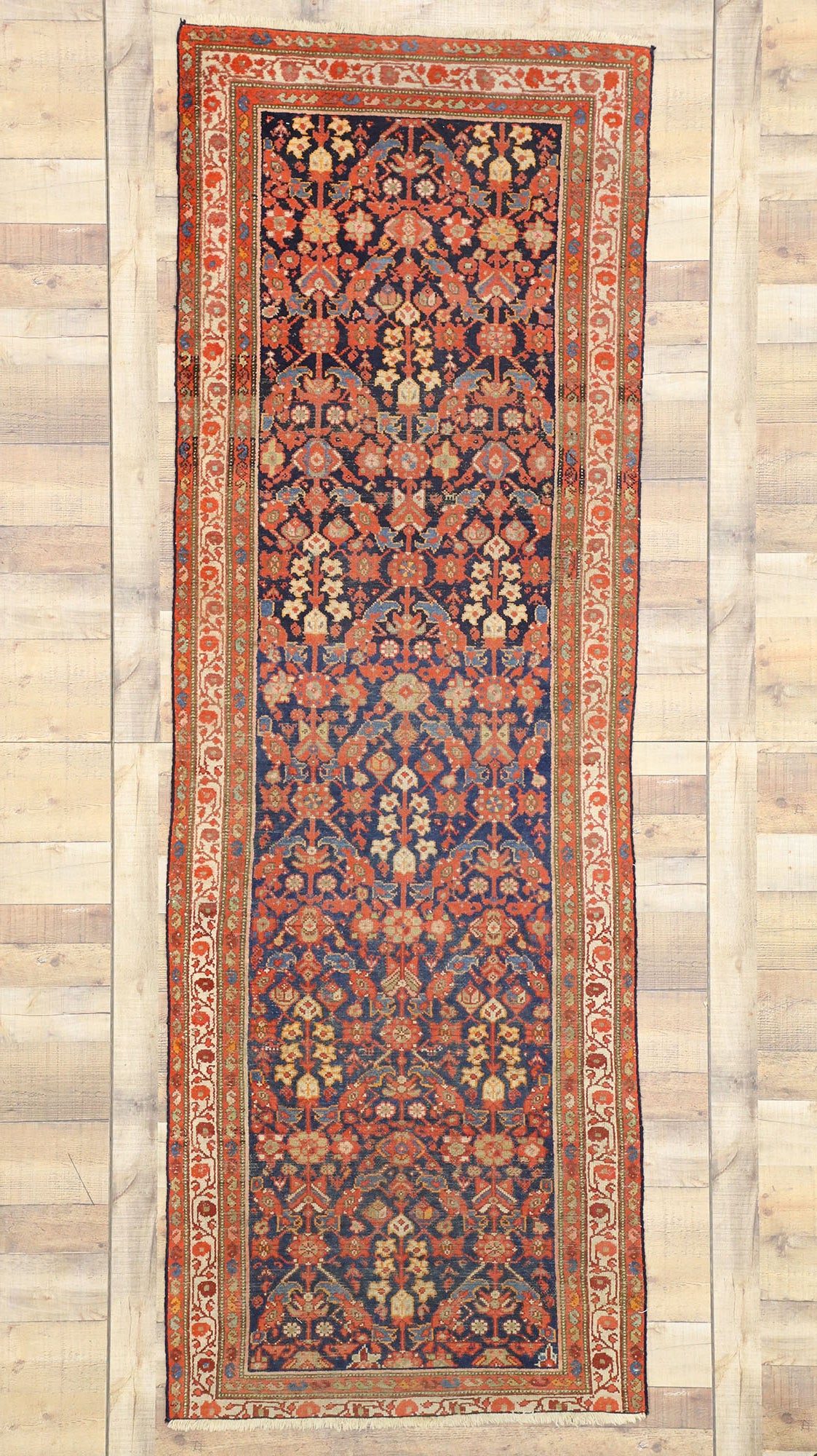 3 x 9 Antique Malayer Rug 73482