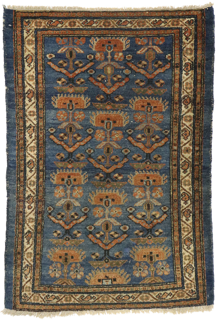 3 x 4 Antique Persian Hamadan Rug 73486