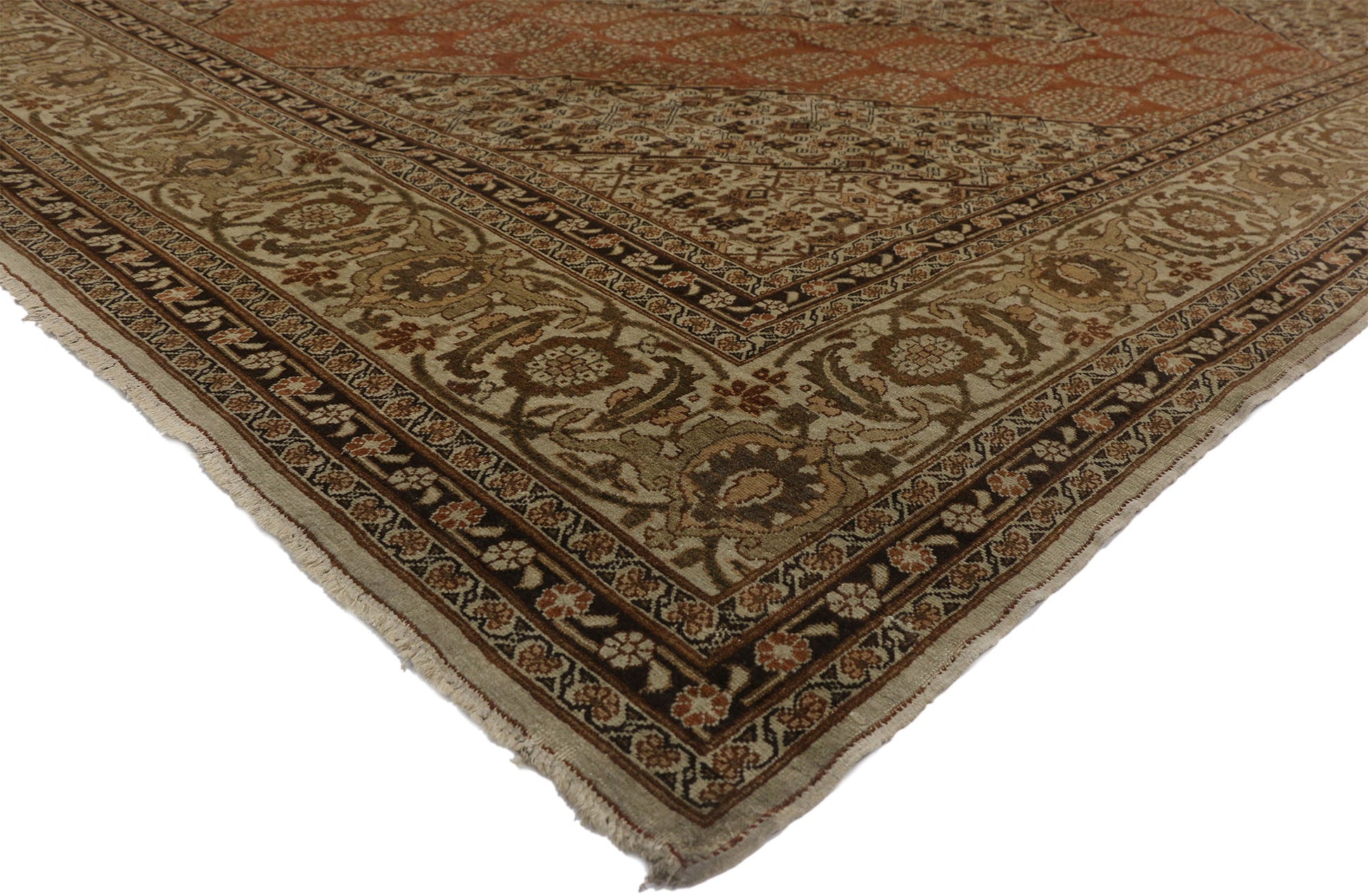 10 x 12 Haji Khalili Antique Persian Tabriz Rug 73538