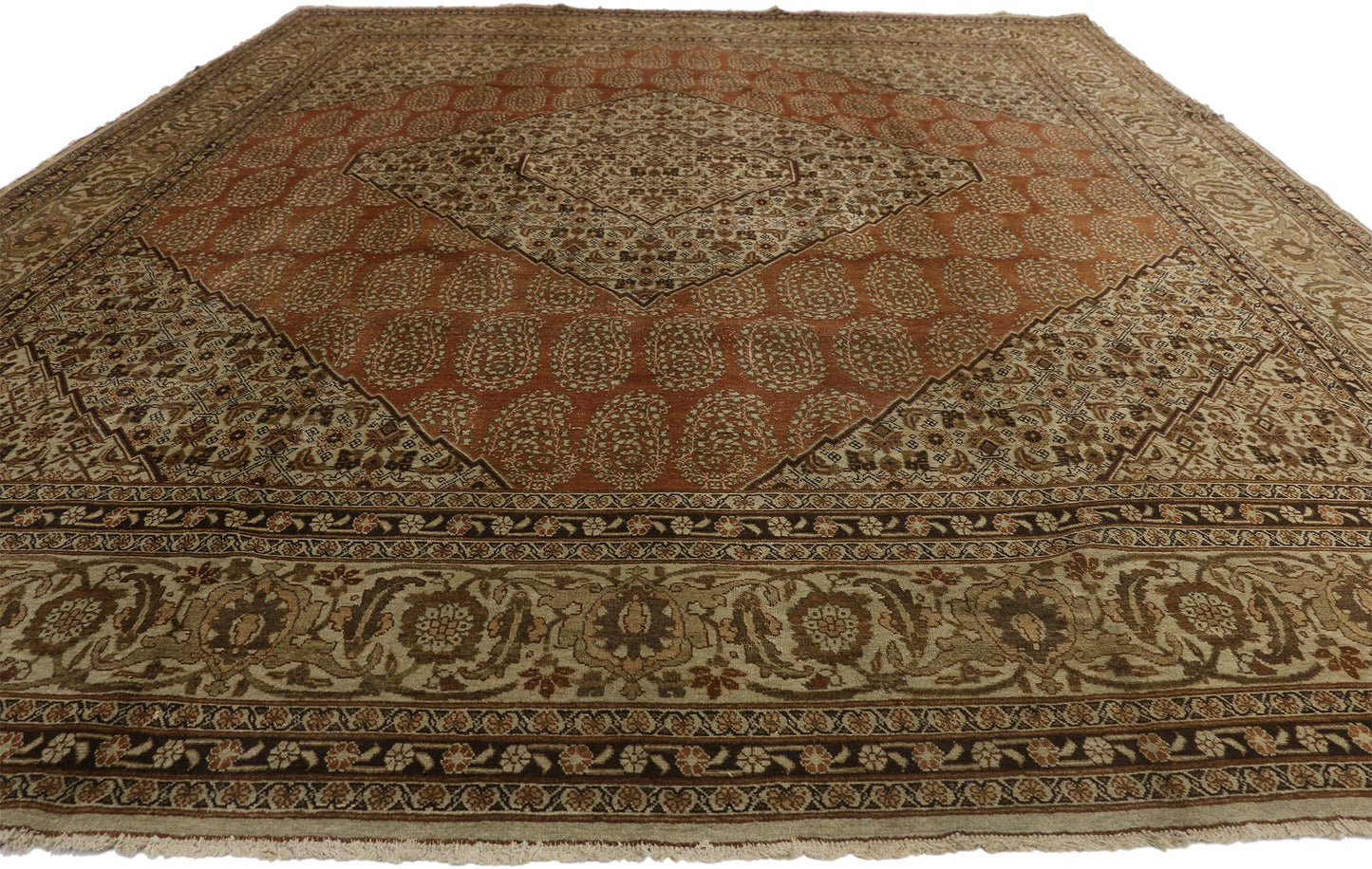10 x 12 Haji Khalili Antique Persian Tabriz Rug 73538
