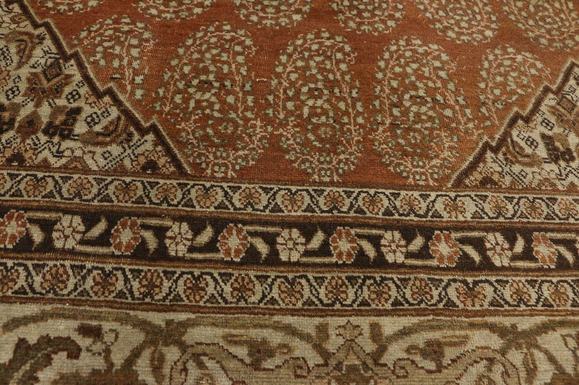 10 x 12 Haji Khalili Antique Persian Tabriz Rug 73538