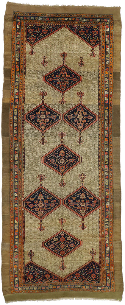 6 x 16 Antique Persian Malayer Rug 73578