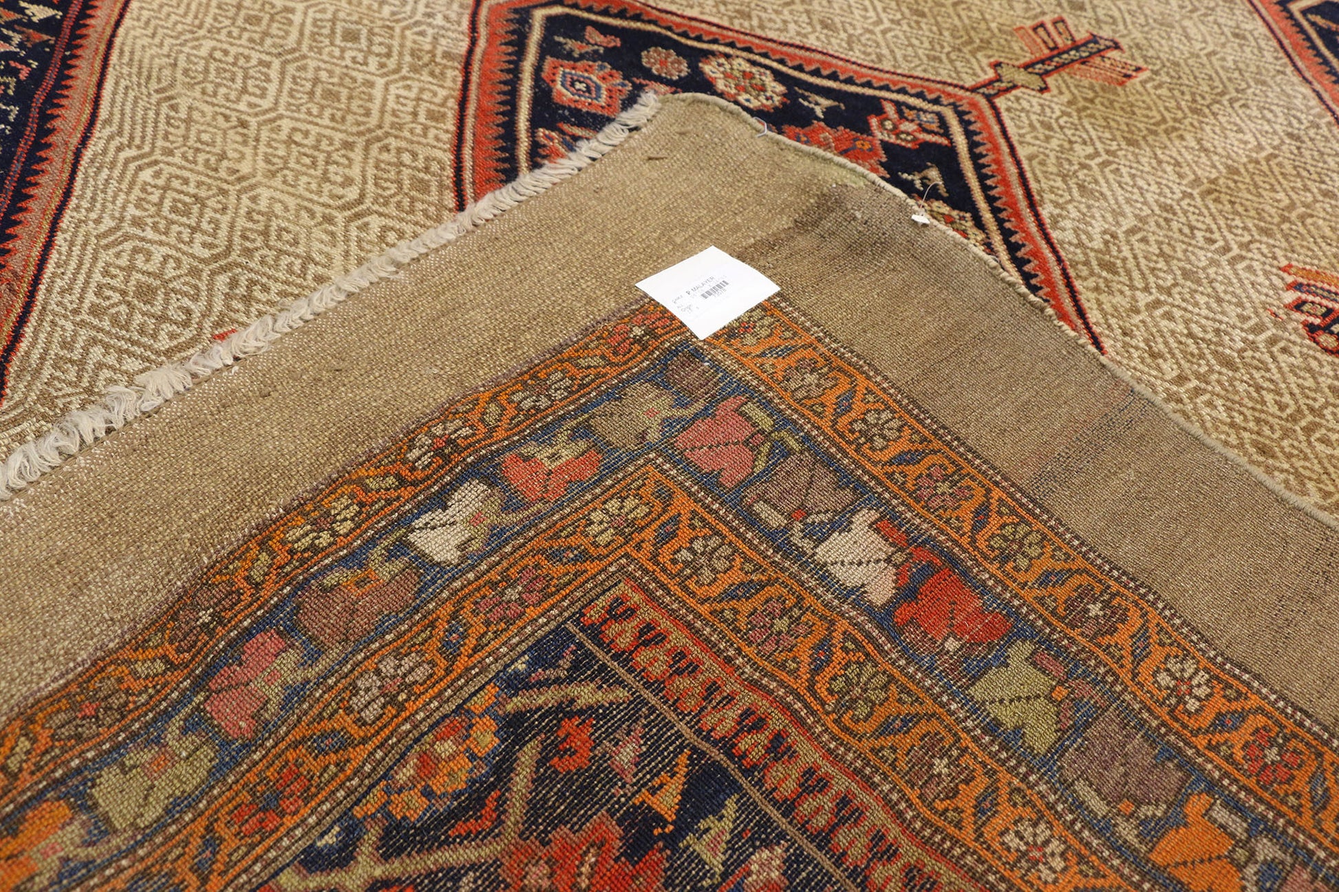 6 x 16 Antique Persian Malayer Rug 73578