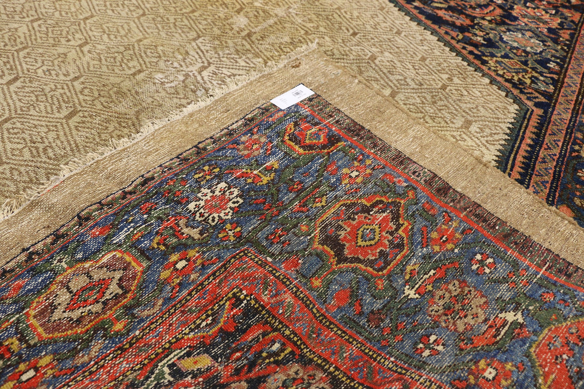 6 x 13 Antique Persian Malayer Rug 73608