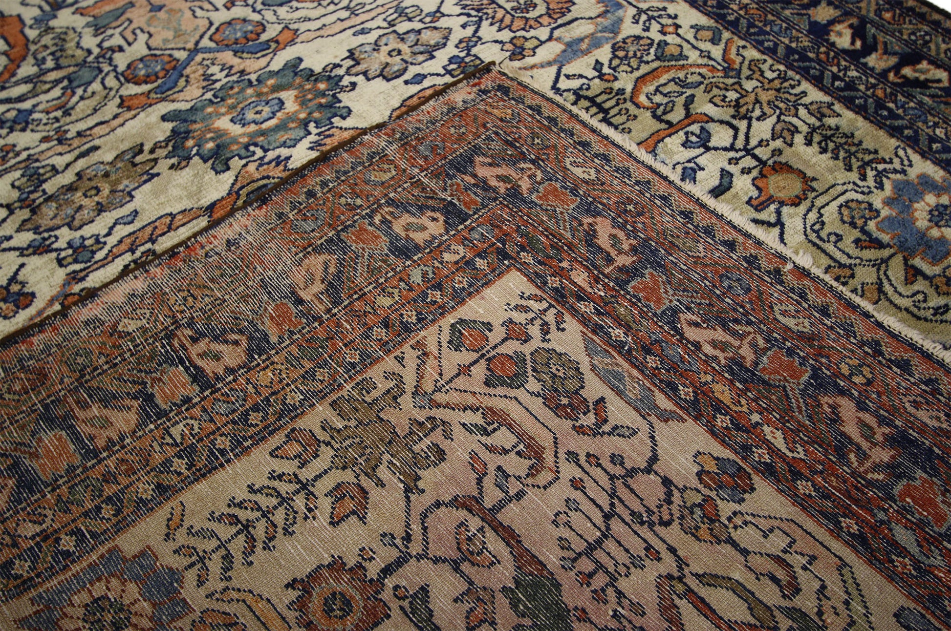 5 x 6 Antique Persian Lilihan Rug 73623