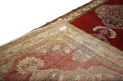 4 x 11 Vintage Turkish Oushak Runner 73636