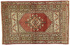 3 x 5 Vintage Turkish Oushak Rug 73645