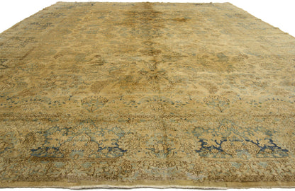 12 x 18 Antique Persian Kerman Rug 73654