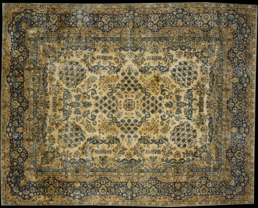 8 x 10 Antique Persian Kerman Rug 73656