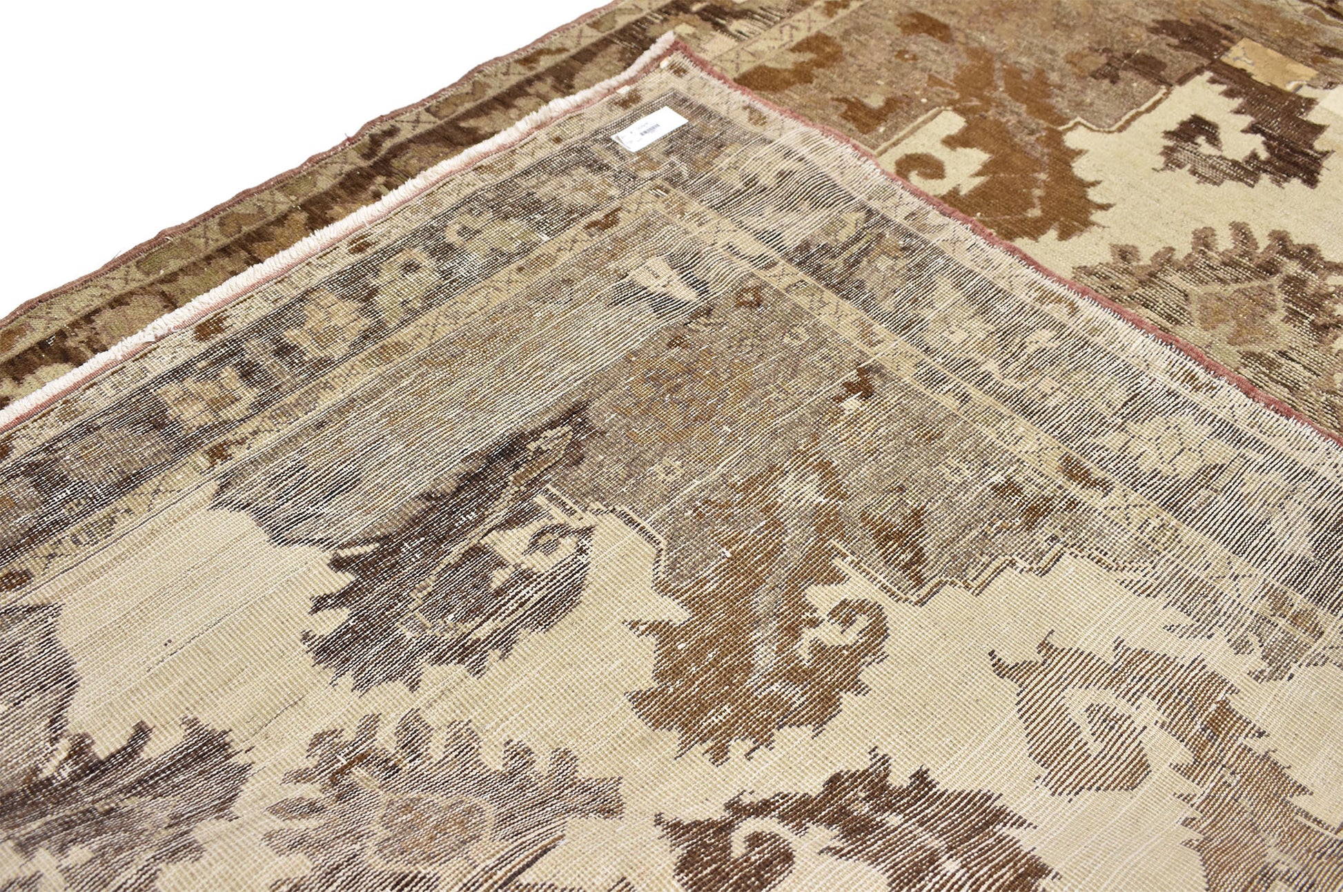 5 x 7 Vintage Turkish Oushak Rug 73661