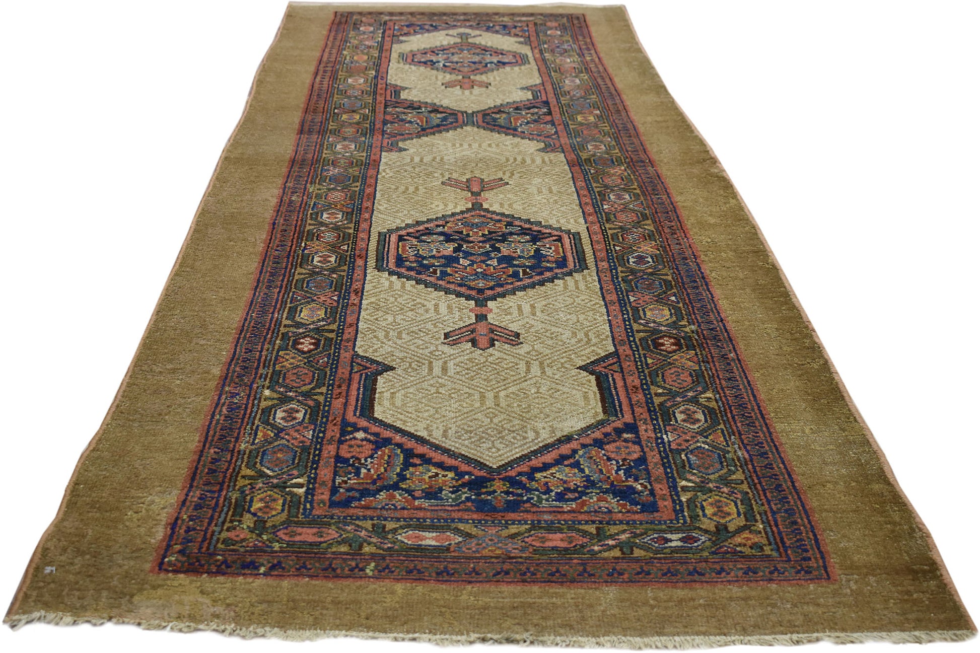 3 x 10 Antique Persian Malayer Rug 73688