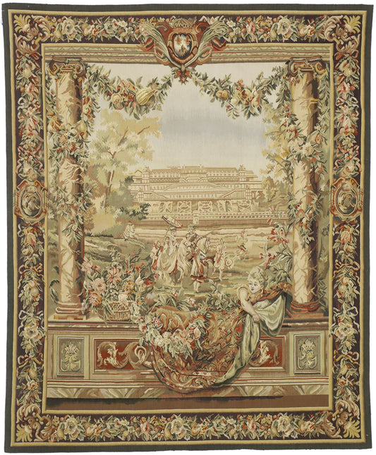6 x 7 Gobelins Reproduction Tapestry 73692