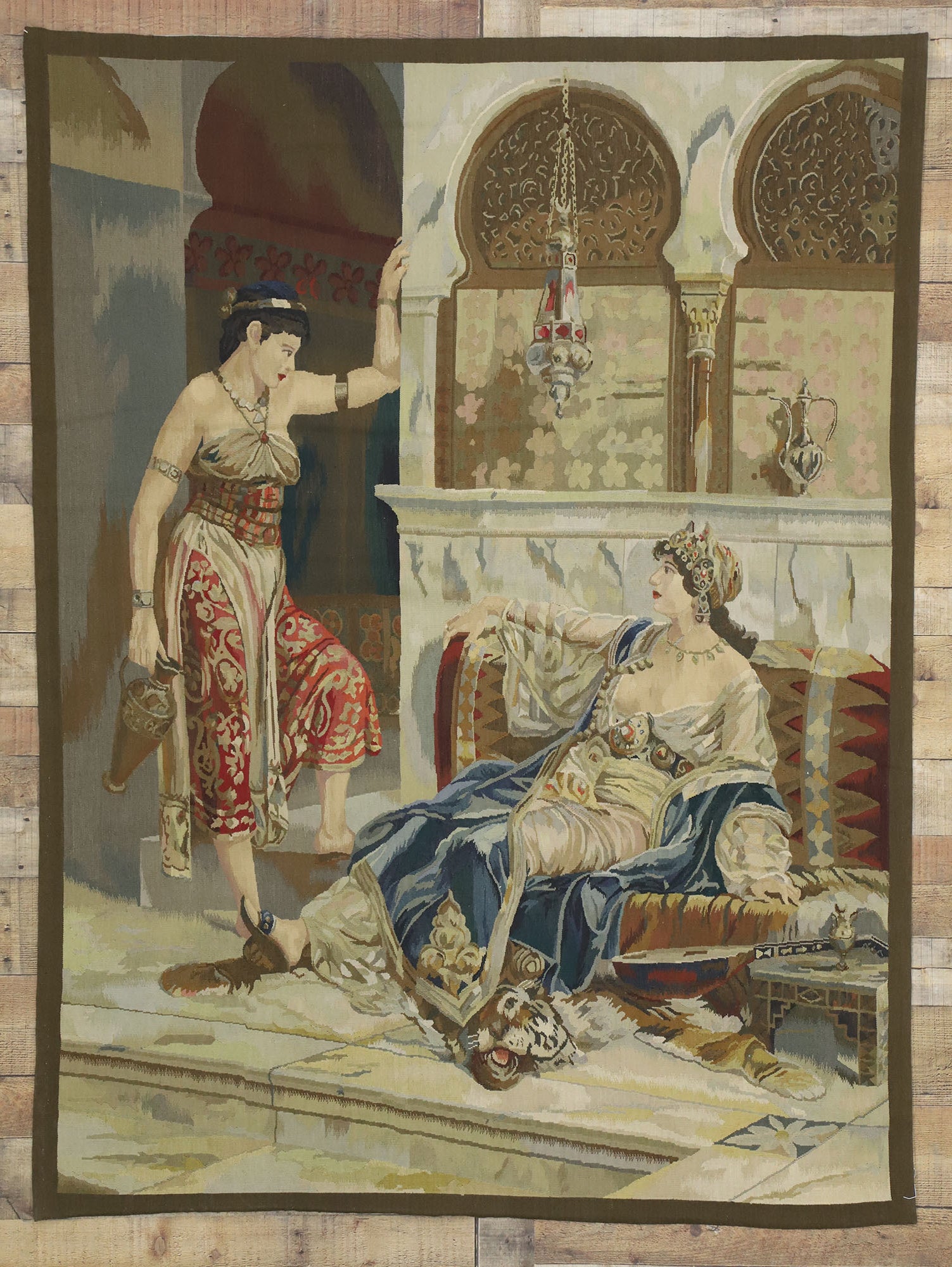 5 x 6 Renoir Odalisque Reproduction Tapestry 73695