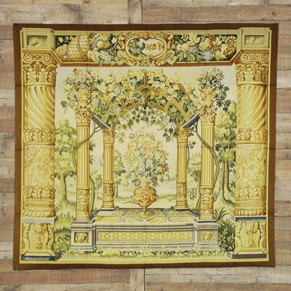 5 x 6 Flemish Reproduction Garden Tapestry 73698