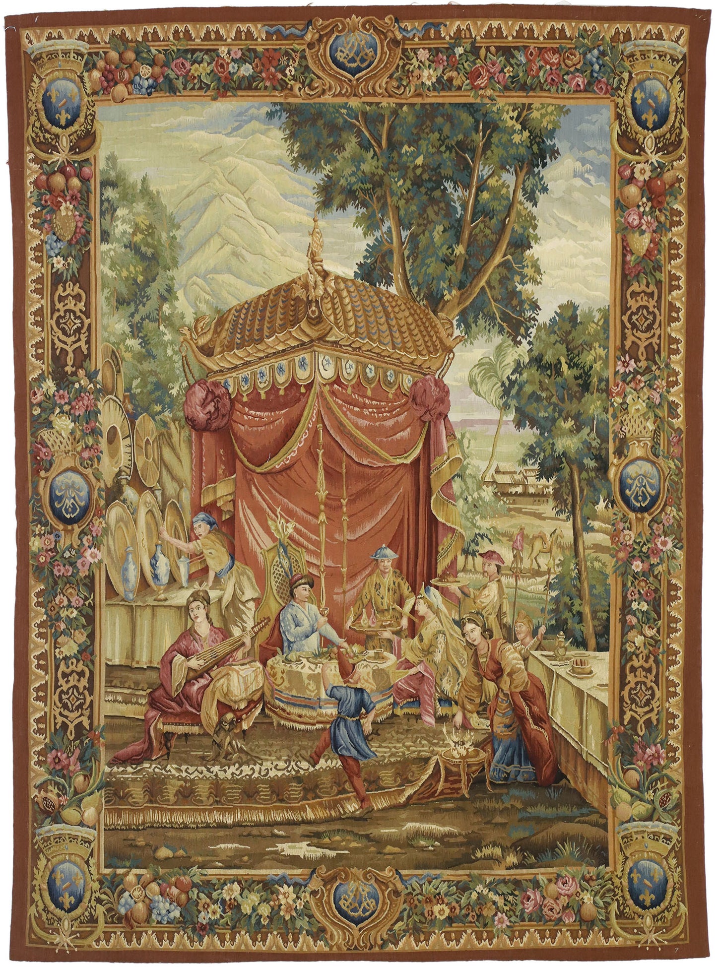 5 x 7 Beauvais Reproduction Tapestry 73699