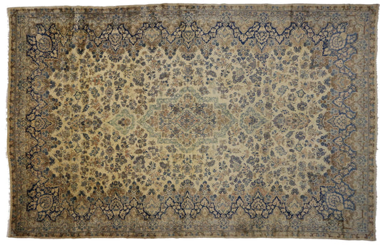 12 x 19 Antique Kerman Rug 73712