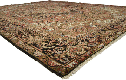 10 x 13 Vintage Persian Heriz Rug 73720
