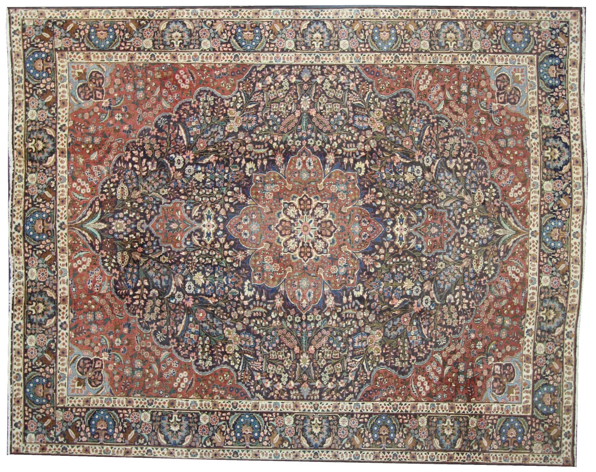 10 x 13 Antique Tabriz Rug 73731