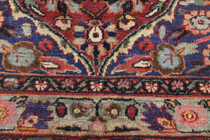 10 x 17 Antique Persian Mashhad Rug 73733